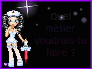 quel metier voudrais-tu faire?